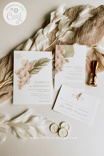 PDF Invitation Sets Tagged Appycouple Wedding App Citrus Press