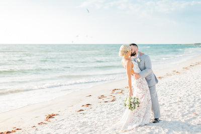 Real Destination Wedding | Beach Resort Postcard Inn St.Pete FL