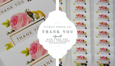 WHAT YOU NEED TO KNOW ABOUT THANK YOU CARD ETIQUETTE