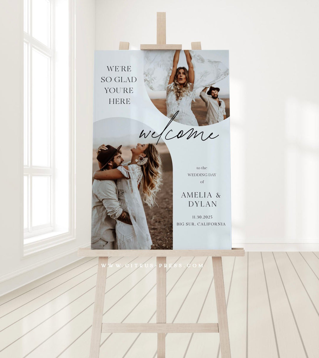 Etsy wedding sign templates | Honestweddingadvice.com