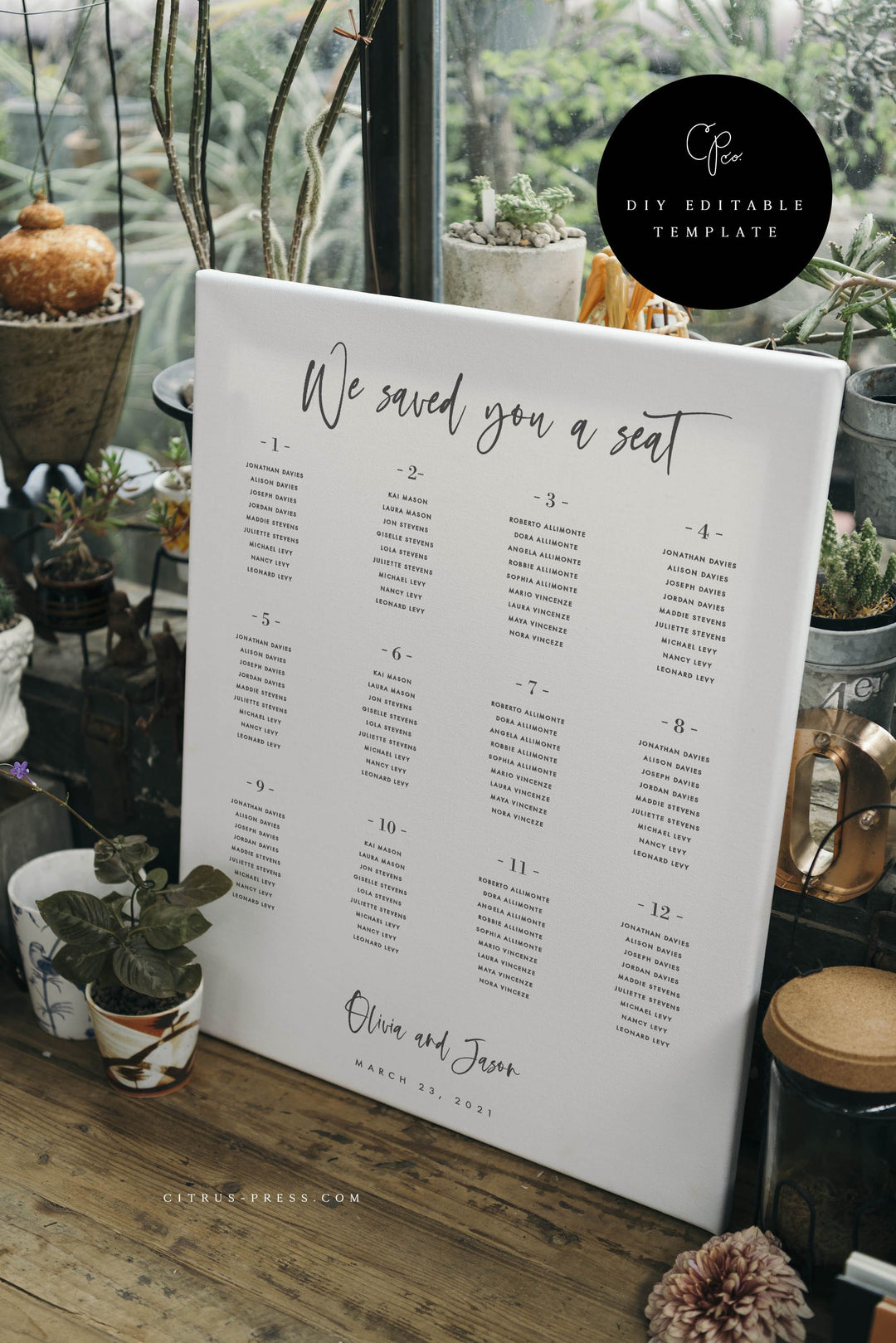 Wedding seating chart examples 60 photos