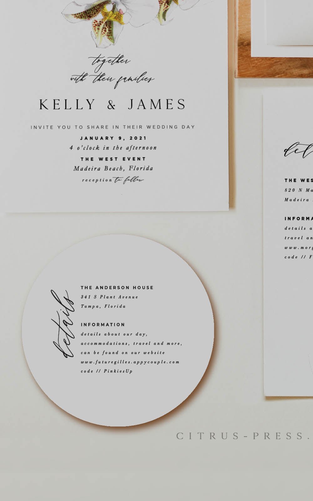 Wedding invitation enclosures 60 photos - Astyledwedding.com