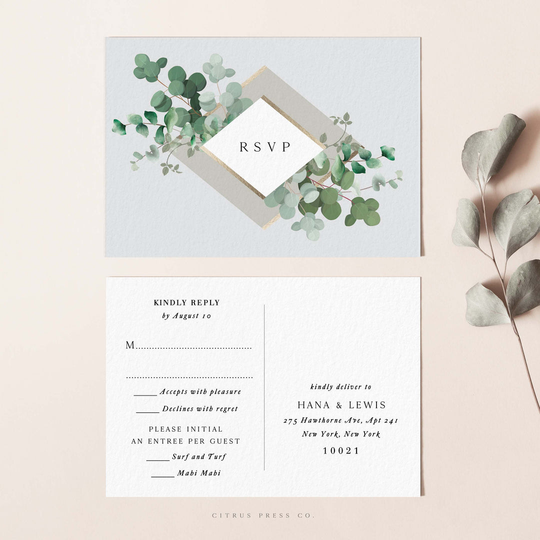 Wedding Rspvs Wedding rsvp postcard 60 photos - Astyledwedding.com